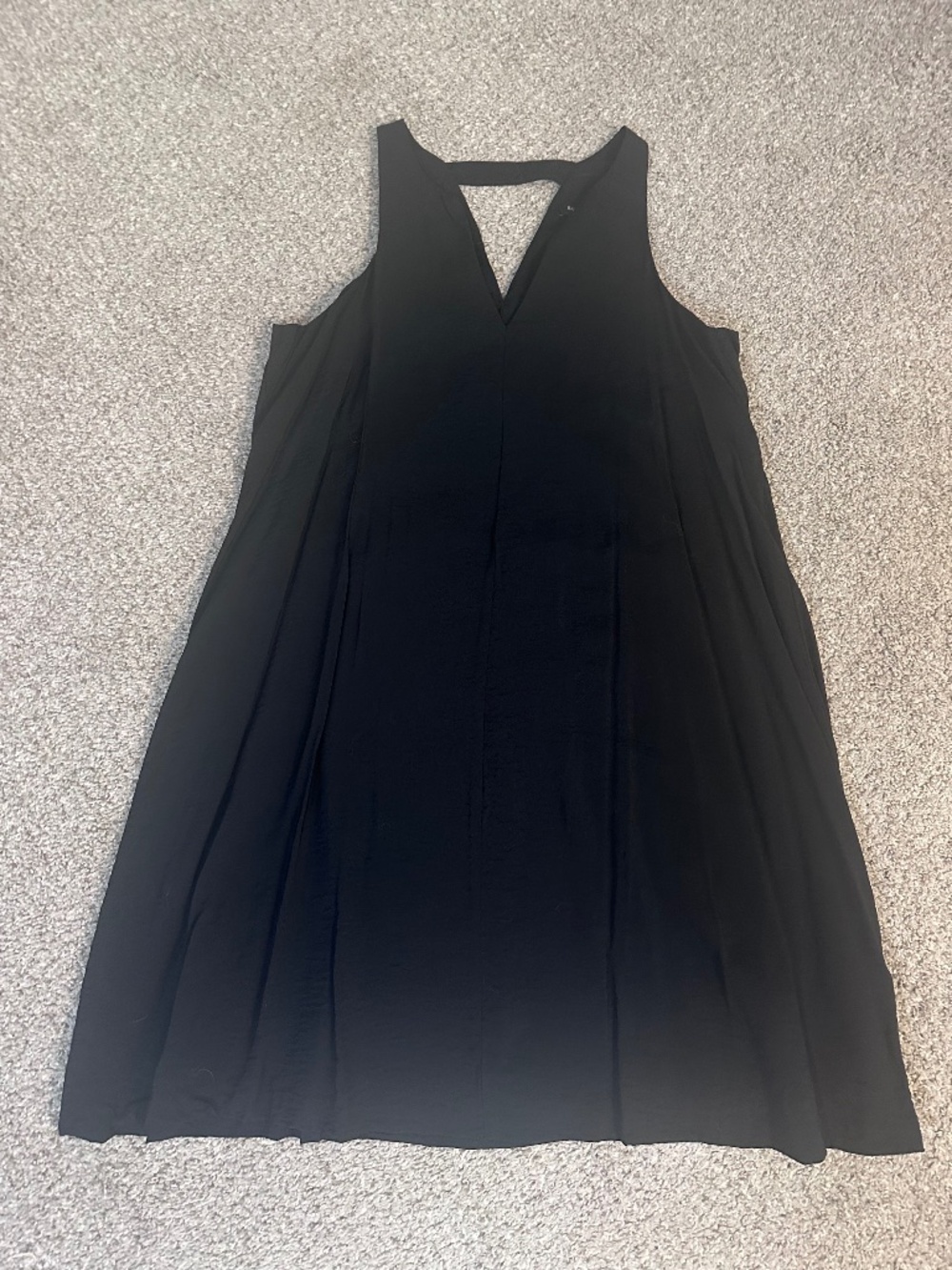Womens Size Small Black Banana Republic Sleeveless Dress